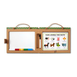 Natural Play: Play, Draw, Create Reusable Drawing & Magnet Kit – Farm U6