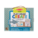 Natural Play: Play, Draw, Create Reusable Drawing & Magnet Kit – Ocean Z3