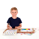 Natural Play: Play, Draw, Create Reusable Drawing & Magnet Kit – Princesses S0