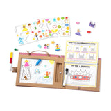 Natural Play: Play, Draw, Create Reusable Drawing & Magnet Kit – Princesses S0