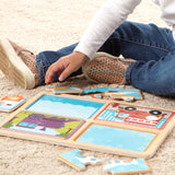 Natural Play Wooden Puzzle: Ready, Set, Go G0
