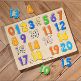 Numbers Sound Puzzle - 21 Pieces P7