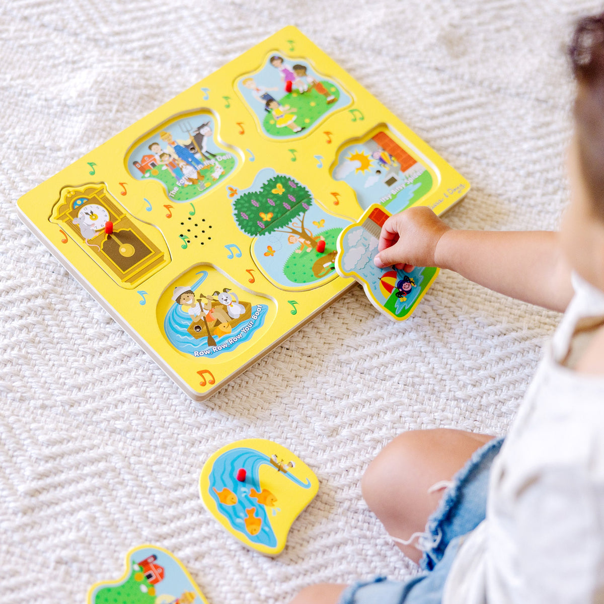 Nursery Rhymes 1 Sound Puzzle - 6 PIeces H9
