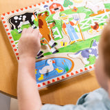 Old MacDonald's Farm Song Puzzle - 8 Pieces F0