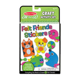 On-the-Go Felt Friends Stickers Craft Activity Set E8