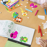 On-the-Go Felt Friends Stickers Craft Activity Set E8