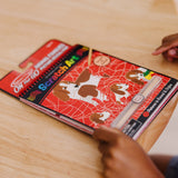 On the Go Scratch Art Color Reveal Pad - Animal Families O8
