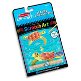 On the Go Scratch Art Color-Reveal Pad -  Sea Life W9