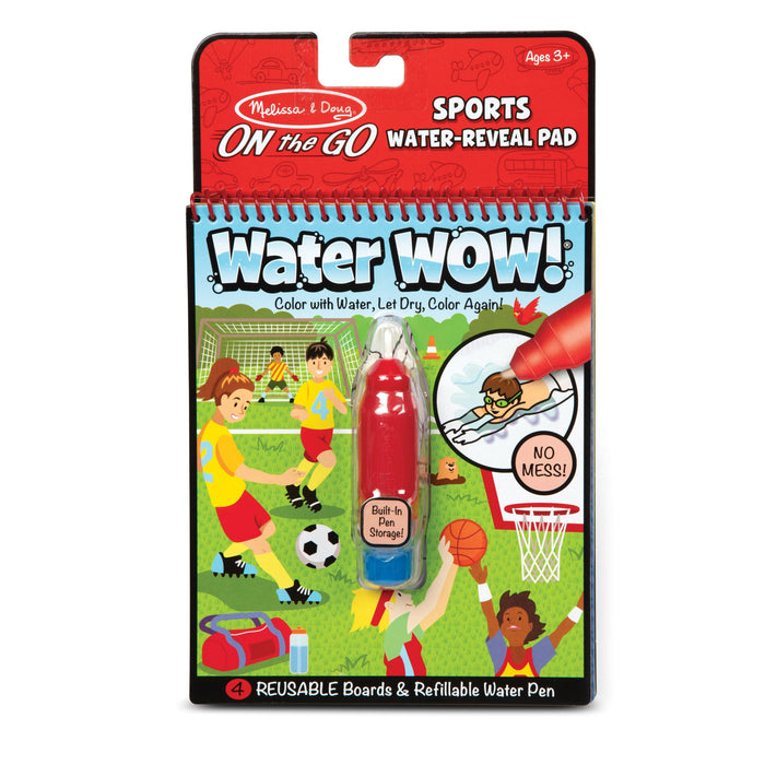 On the Go Water WOW!® Water-Reveal Activity Pad – Sports F5
