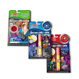 On the Go™ Secret Decoder Activity Books 3-Pack: Slippery Flippers, Runaway Ruby, Game Book Q7