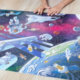 Outer Space Glow-in-the-Dark Floor Puzzle – 48 Pieces W7