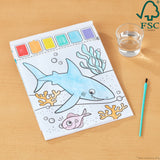 Paint With Water Activity Book - Ocean S9