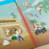 PAW Patrol Restickable Puffy Stickers - Jungle X7