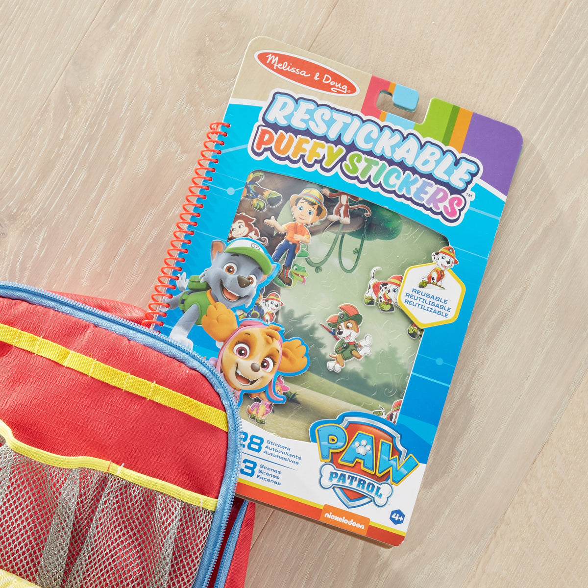 PAW Patrol Restickable Puffy Stickers - Jungle X7