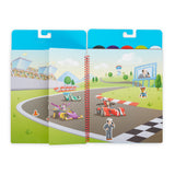 PAW Patrol Restickable Stickers Flip-Flap Pad - Classic Missions M6