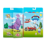PAW Patrol Restickable Stickers Flip-Flap Pad - Ultimate Rescue Z9