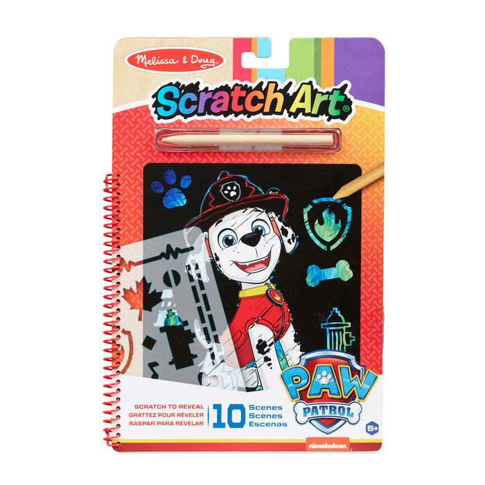 PAW Patrol Scratch Art Pad - Marshall D3