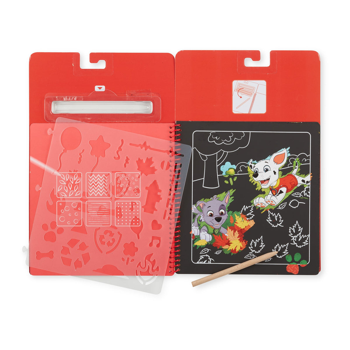 PAW Patrol Scratch Art Pad - Marshall D3