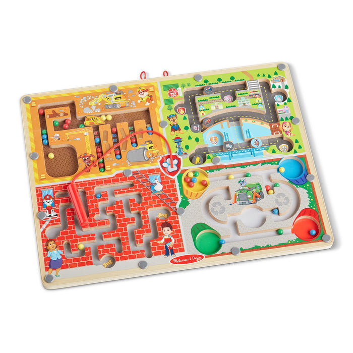 PAW Patrol Wooden 4-in-1 Magnetic Wand Maze Board Y9