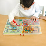 PAW Patrol Wooden 4-in-1 Magnetic Wand Maze Board Y9