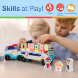 PAW Patrol Wooden ABC Block Truck V1
