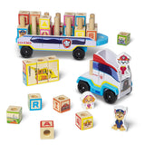PAW Patrol Wooden ABC Block Truck V1