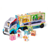 PAW Patrol Wooden ABC Block Truck V1