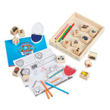 PAW Patrol Wooden Stamps Activity Set S0