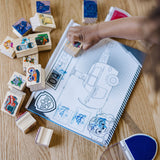 PAW Patrol Wooden Stamps Activity Set S0