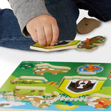 Pets Peg Puzzle - 8 Pieces A9