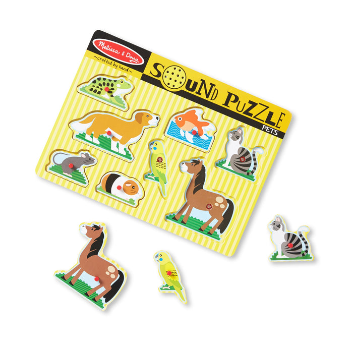Pets Sound Puzzle - 8 Pieces I3