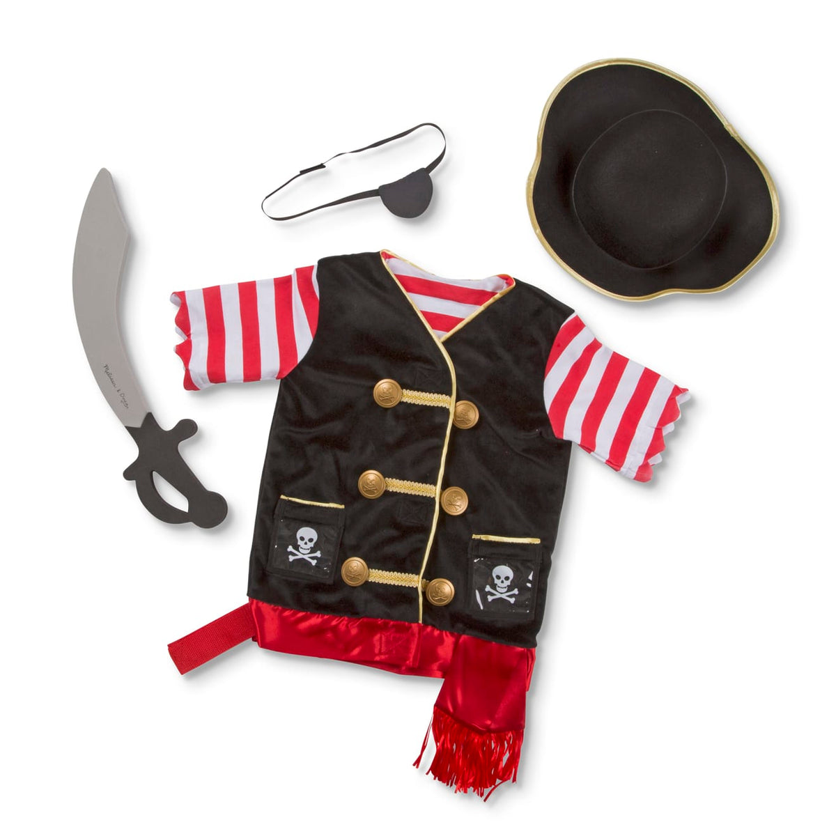 Pirate Role Play Costume Set B2