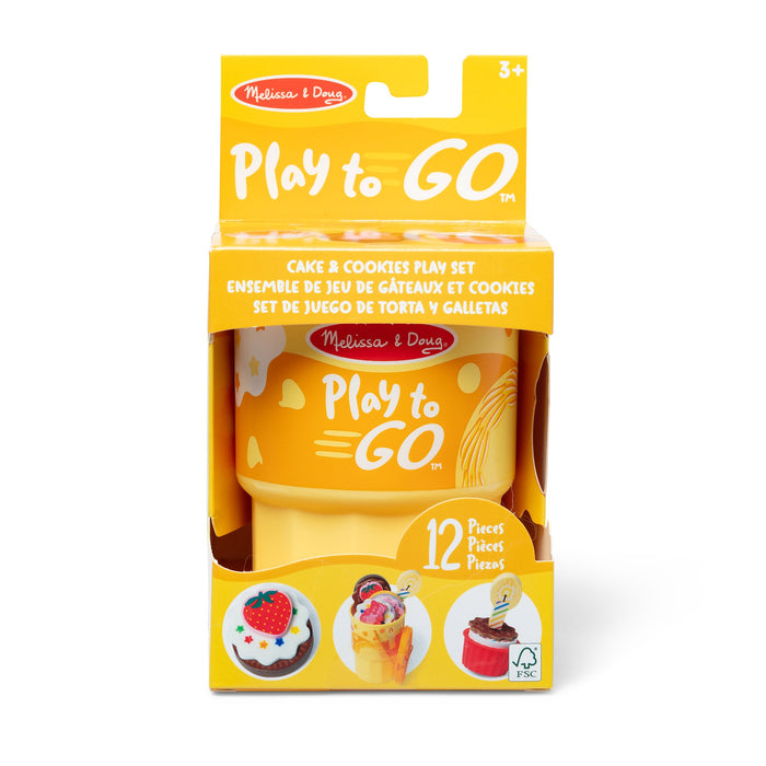 Play to Go Cake & Cookies Play Set W7