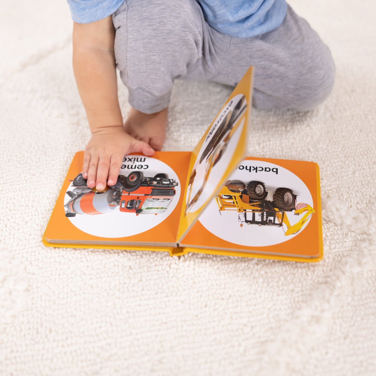 Poke-a-Dot: Construction Vehicles Board Book G9