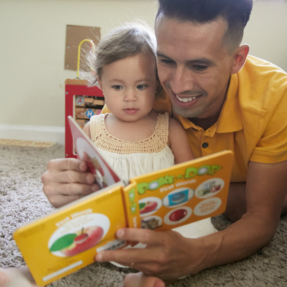Poke-a-Dot: First Words Board Book L0