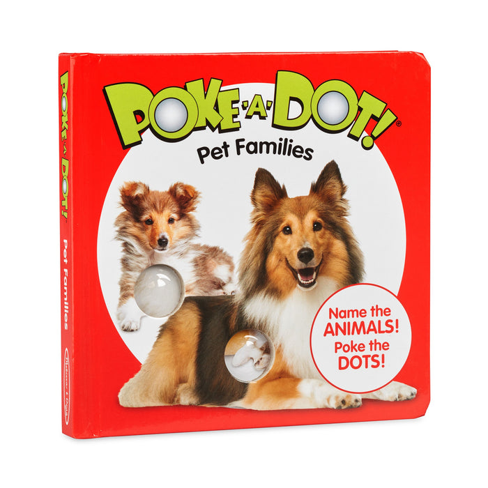 Poke-a-Dot: Pet Families Board Book O1