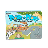 Poke-a-Dot: The Wheels on the Bus Wild Safari Board Book X5