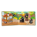 Poke-a-Dot: The Wheels on the Bus Wild Safari Board Book X5