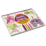 Princess, Fairy, Animals & More Coloring and Sticker Pad Bundle R7
