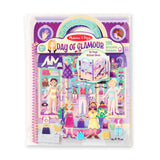 Puffy Sticker Activity Book - Day of Glamour J3