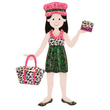 Puffy Sticker Activity Book - Day of Glamour J3