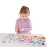 Puffy Sticker Activity Book - Day of Glamour J3