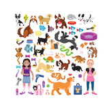 Puffy Sticker Activity Book - Pet Place K3