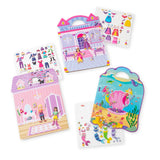 Puffy Sticker Bundle - Dress-Up, Princess and Mermaid Y6
