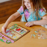 Puffy Sticker Play Set 3-Pack: On the Farm, Safari, Chipmunk House T5