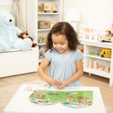 Puffy Sticker Play Set 3-Pack: On the Farm, Safari, Chipmunk House T5