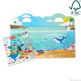 Puffy Sticker Play Set 3-Pack: Safari, Dinosaur, Ocean F9