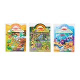 Puffy Sticker Play Set 3-Pack: Safari, Dinosaur, Ocean N6