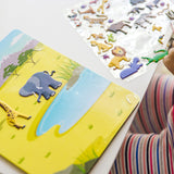 Puffy Sticker Play Set 3-Pack: Safari, Dinosaur, Ocean N6