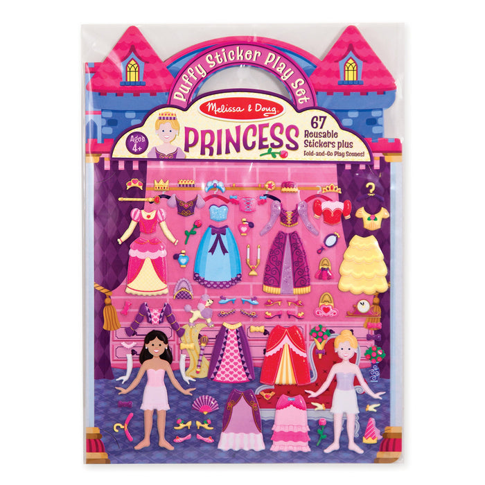 Puffy Sticker Play Set - Princess O7
